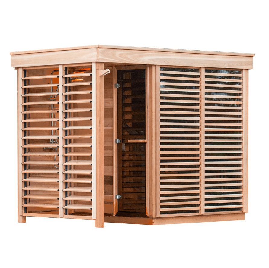 Pure Cube Sauna 582 w/Shower - Image 1