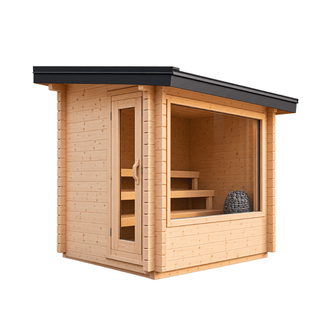 The Avalon Sauna - Front view